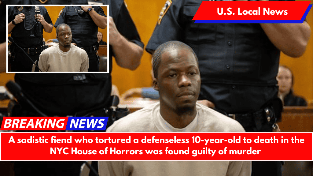 A sadistic fiend who tortured a defenseless 10-year-old to death in the NYC House of Horrors was found guilty of murder