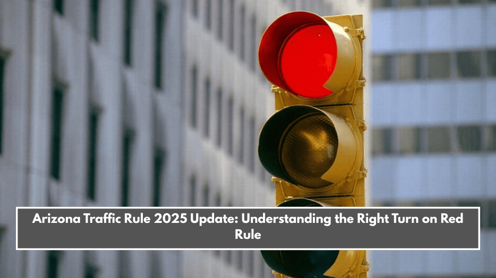 Arizona Traffic Rule 2025 Update: Understanding the Right Turn on Red Rule