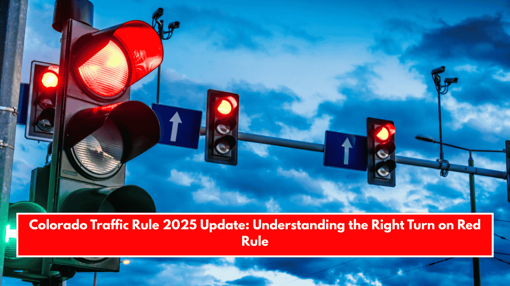 Colorado Traffic Rule 2025 Update: Understanding the Right Turn on Red Rule