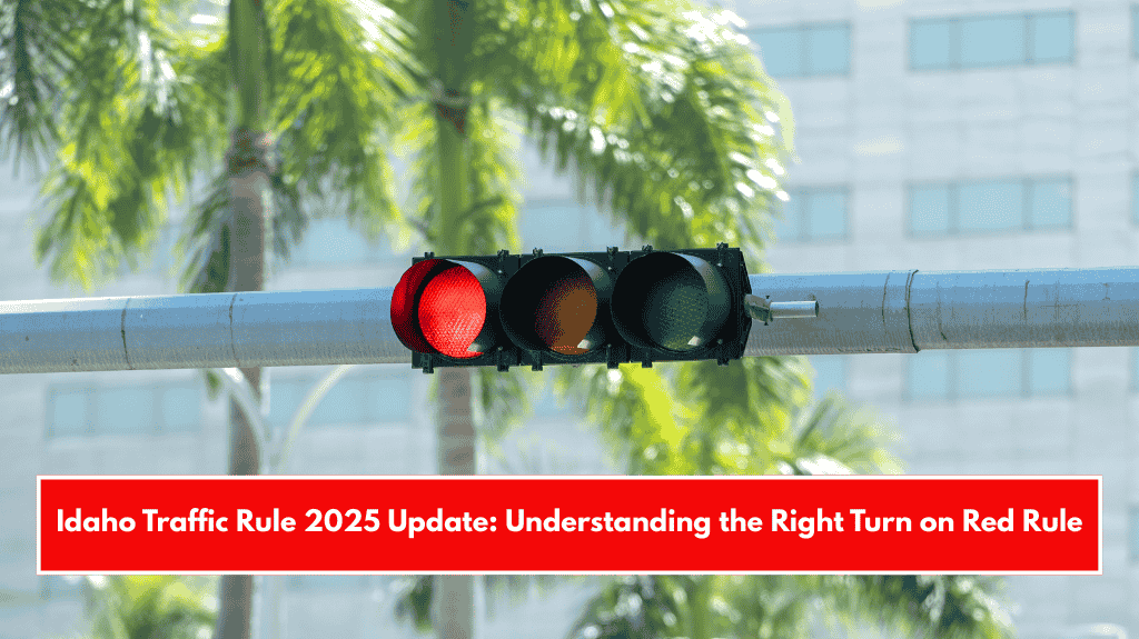 Idaho Traffic Rule 2025 Update: Understanding the Right Turn on Red Rule
