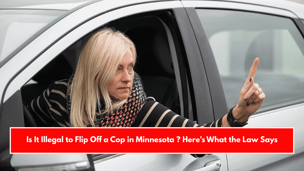 Is It Illegal to Flip Off a Cop in Minnesota ? Here's What the Law Says
