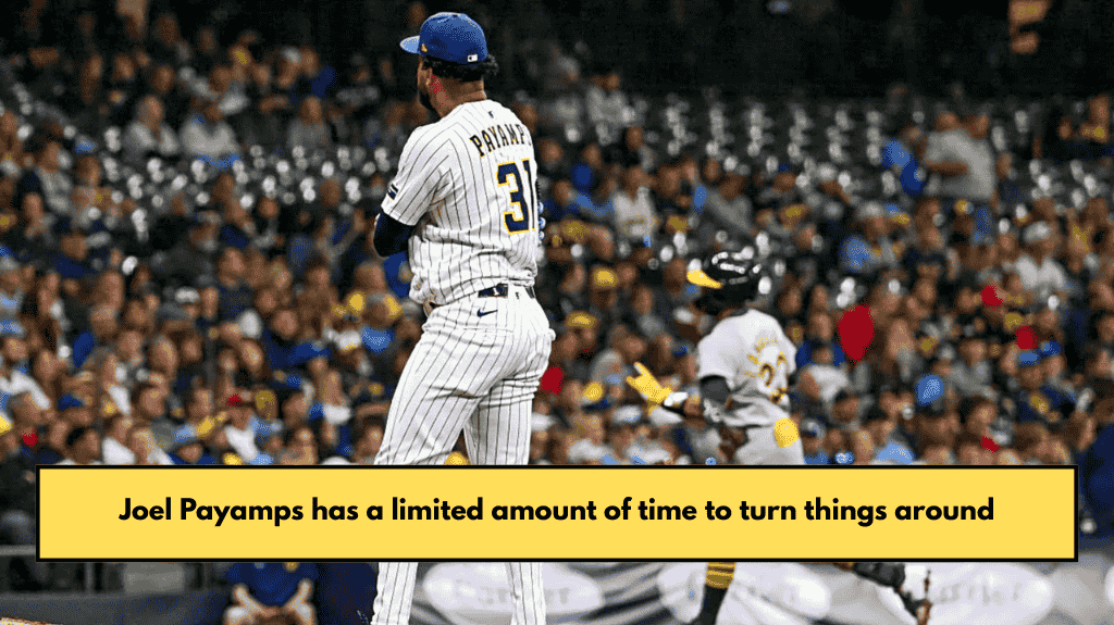 Joel Payamps has a limited amount of time to turn things around