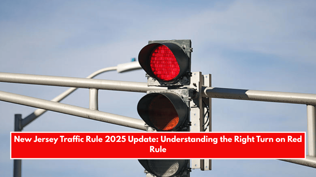 New Jersey Traffic Rule 2025 Update: Understanding the Right Turn on Red Rule