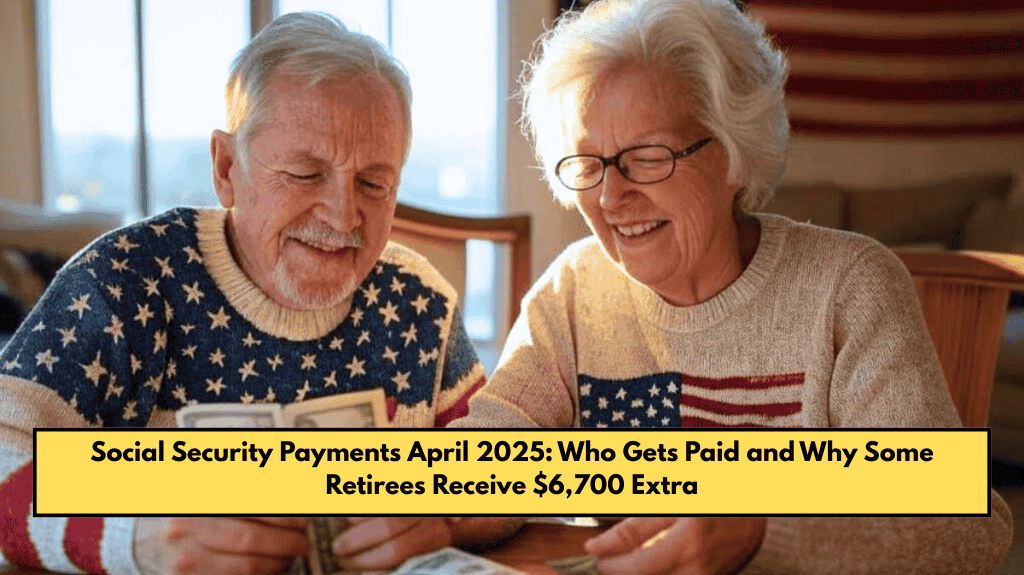 Social Security Payments April 2025: Who Gets Paid and Why Some Retirees Receive $6,700 Extra