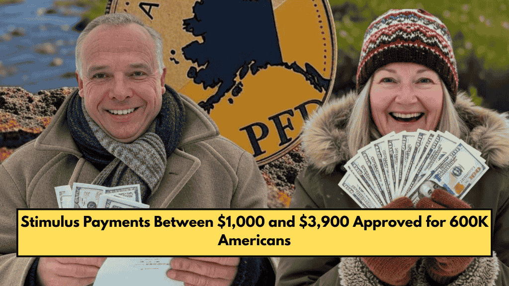 Stimulus Payments Between $1,000 and $3,900 Approved for 600K Americans