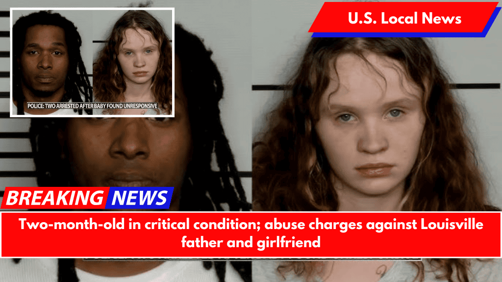 Two-month-old in critical condition; abuse charges against Louisville father and girlfriend