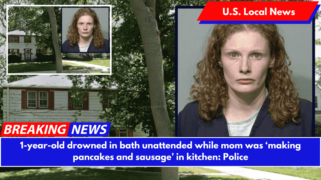 1-year-old drowned in bath unattended while mom was ‘making pancakes and sausage’ in kitchen: Police