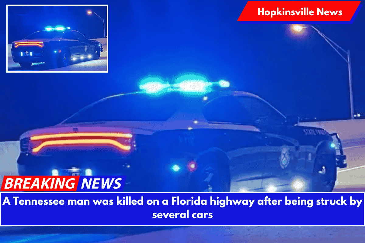 A Tennessee man was killed on a Florida highway after being struck by several cars