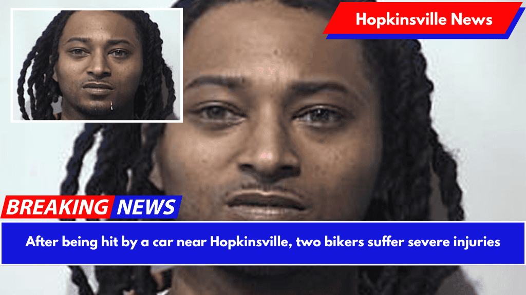 After being hit by a car near Hopkinsville, two bikers suffer severe injuries