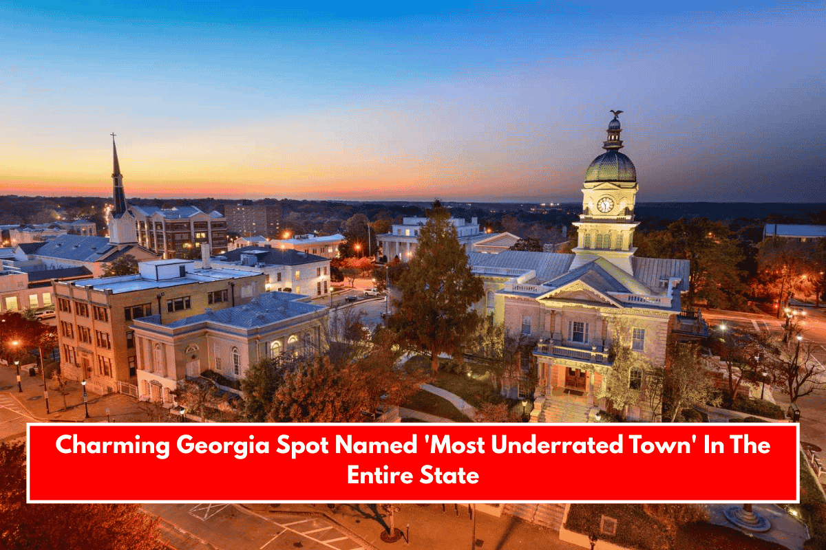 Charming Georgia Spot Named 'Most Underrated Town' In The Entire State