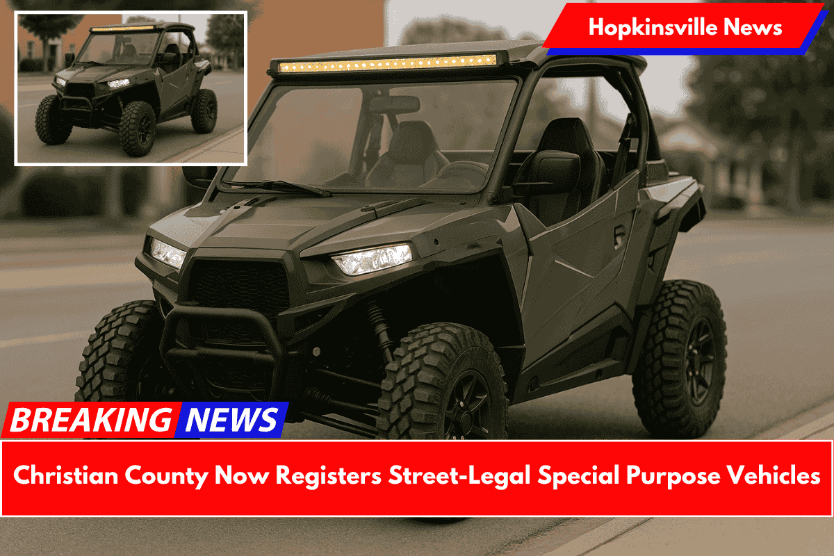 Christian County Now Registers Street-Legal Special Purpose Vehicles