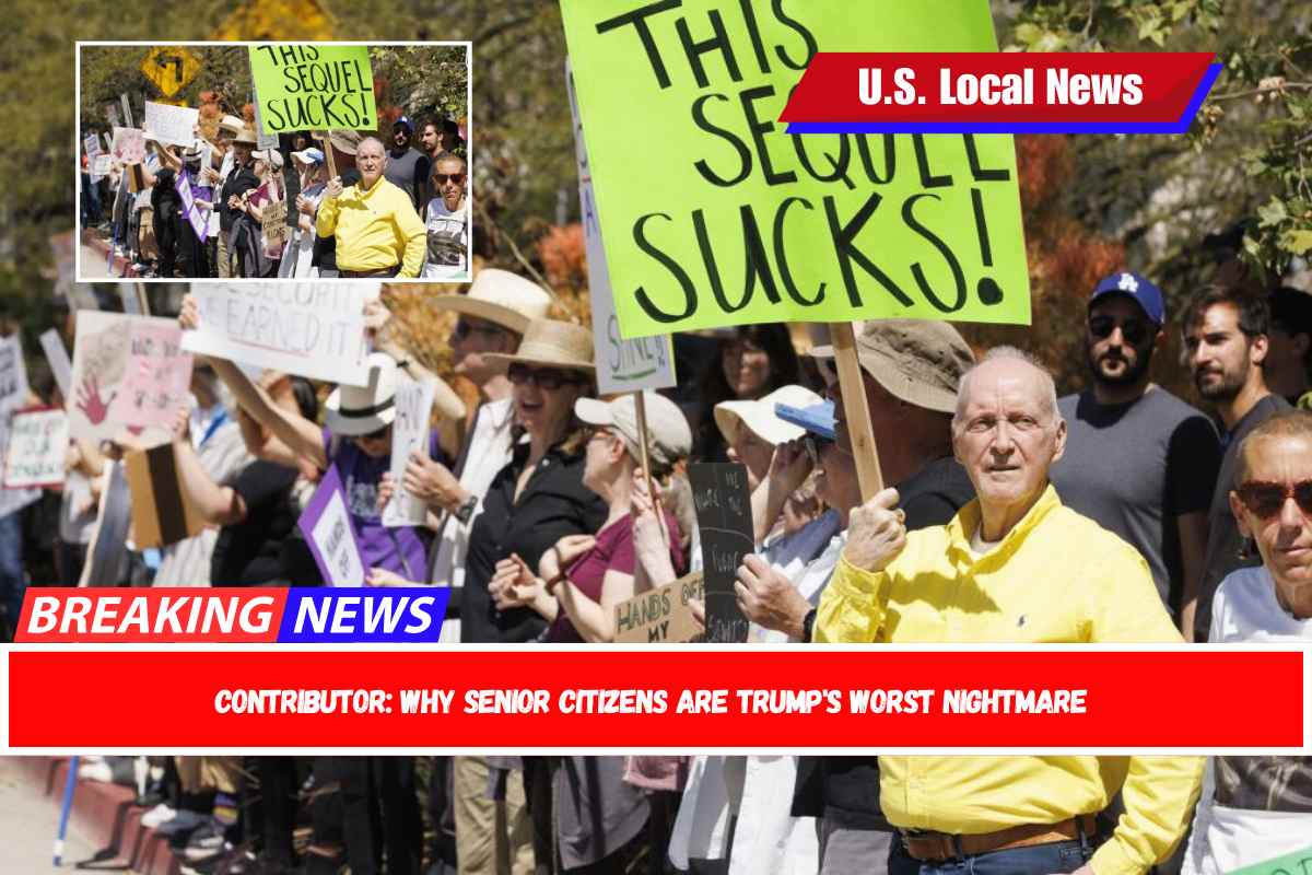 Contributor Why senior citizens are Trump's worst nightmare