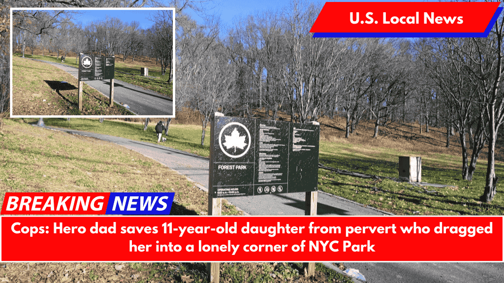 Cops: Hero dad saves 11-year-old daughter from pervert who dragged her into a lonely corner of NYC Park