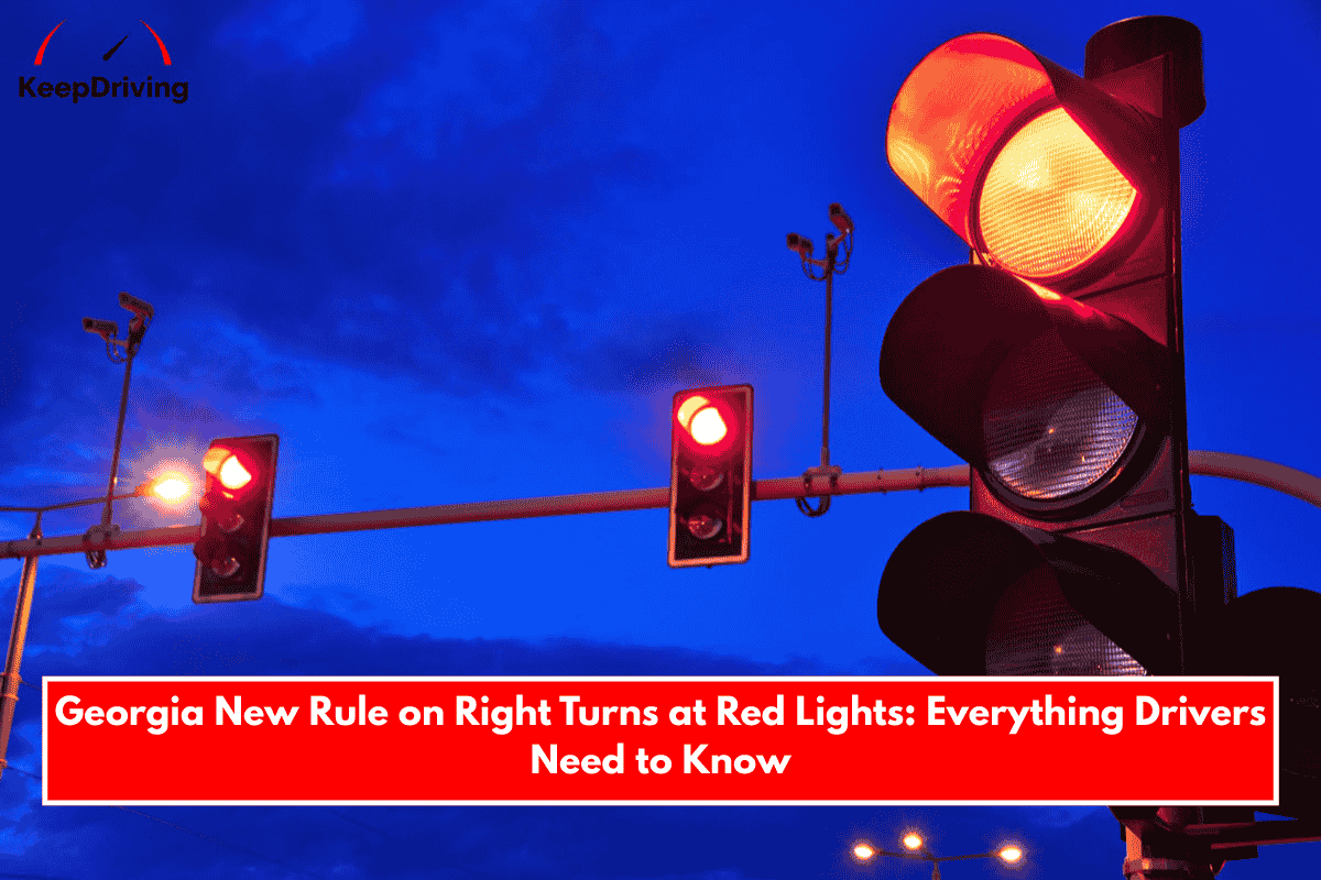Georgia New Rule on Right Turns at Red Lights: Everything Drivers Need to Know