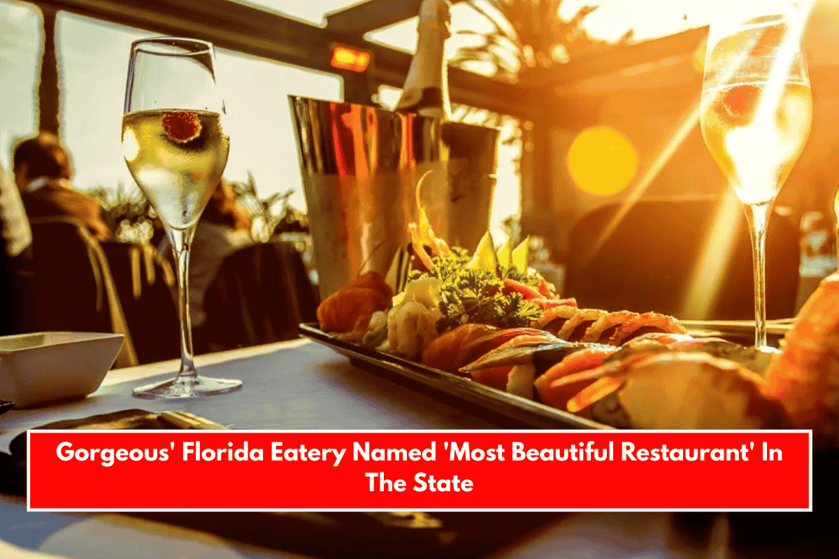 Gorgeous' Florida Eatery Named 'Most Beautiful Restaurant' In The State