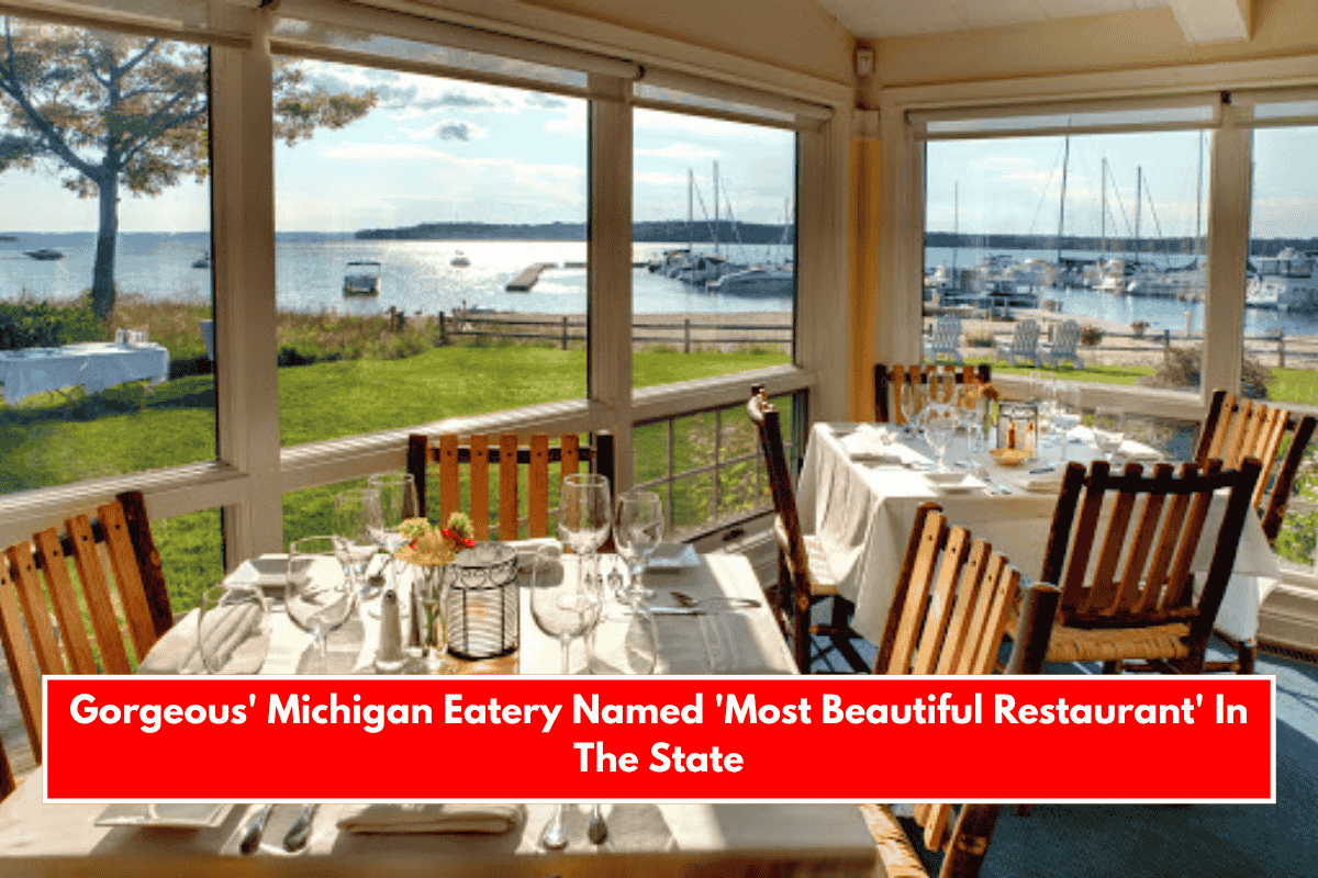 Gorgeous' Michigan Eatery Named 'Most Beautiful Restaurant' In The State
