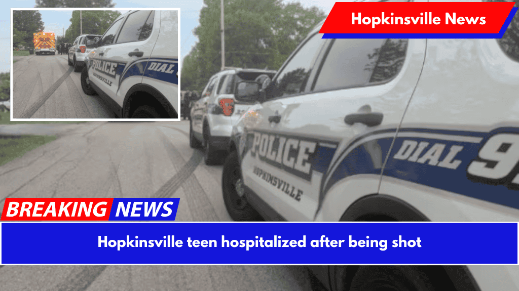 Hopkinsville teen hospitalized after being shot