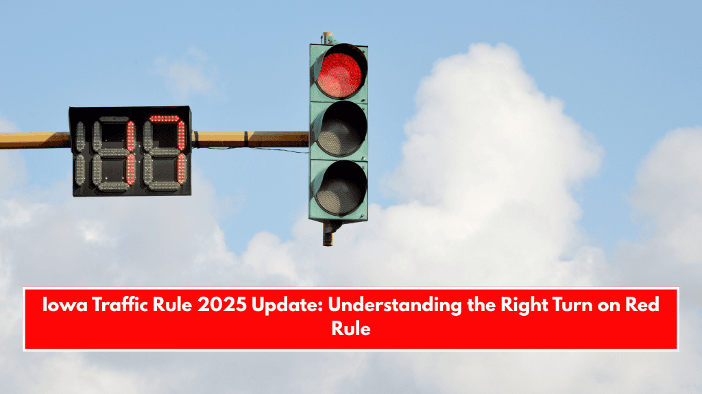 Iowa Traffic Rule 2025 Update: Understanding the Right Turn on Red Rule