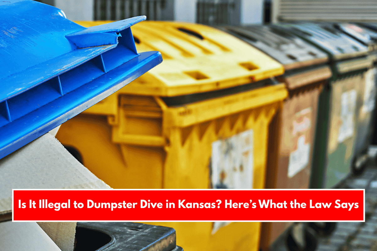 Is It Illegal to Dumpster Dive in Kansas? Here’s What the Law Says