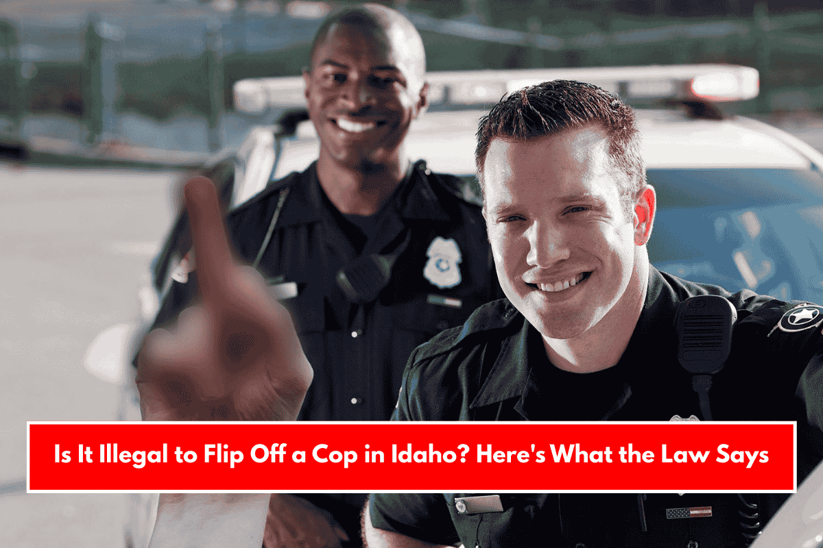 Is It Illegal to Flip Off a Cop in Idaho? Here's What the Law Says