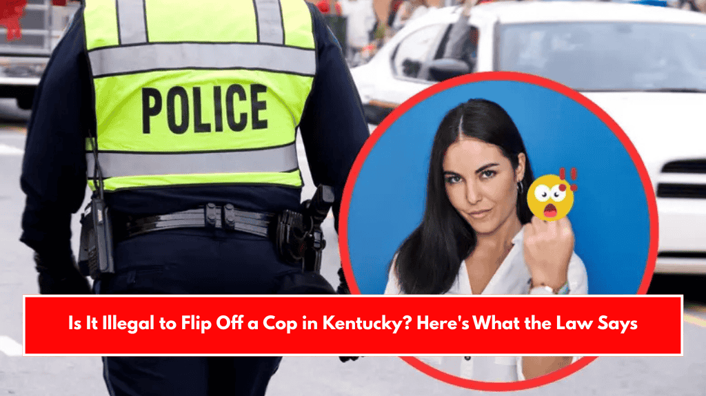 Is It Illegal to Flip Off a Cop in Kentucky? Here's What the Law Says