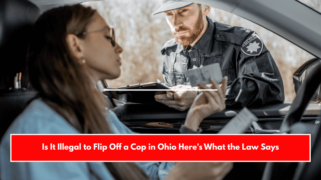 Is It Illegal to Flip Off a Cop in Ohio Here's What the Law Says