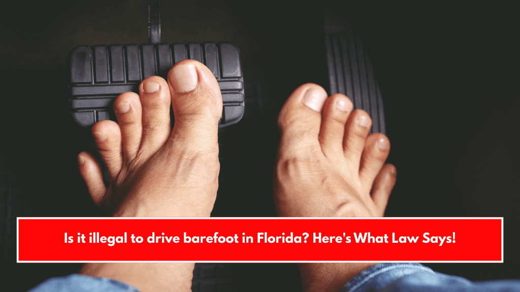 Is it illegal to drive barefoot in Florida? Here's What Law Says!