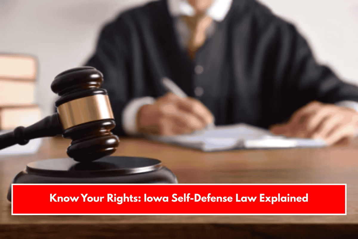 Know Your Rights: Iowa Self-Defense Law Explained