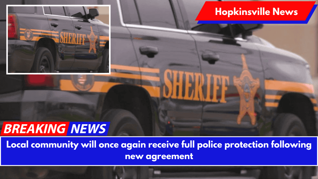 Local community will once again receive full police protection following new agreement