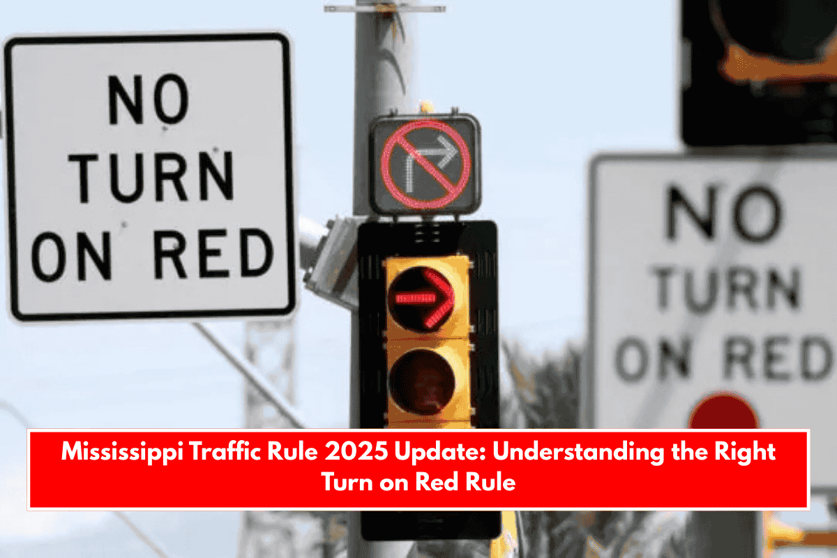 Mississippi Traffic Rule 2025 Update: Understanding the Right Turn on Red Rule