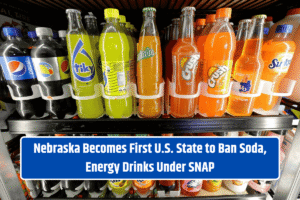 Nebraska Becomes First U.S. State to Ban Soda, Energy Drinks Under SNAP