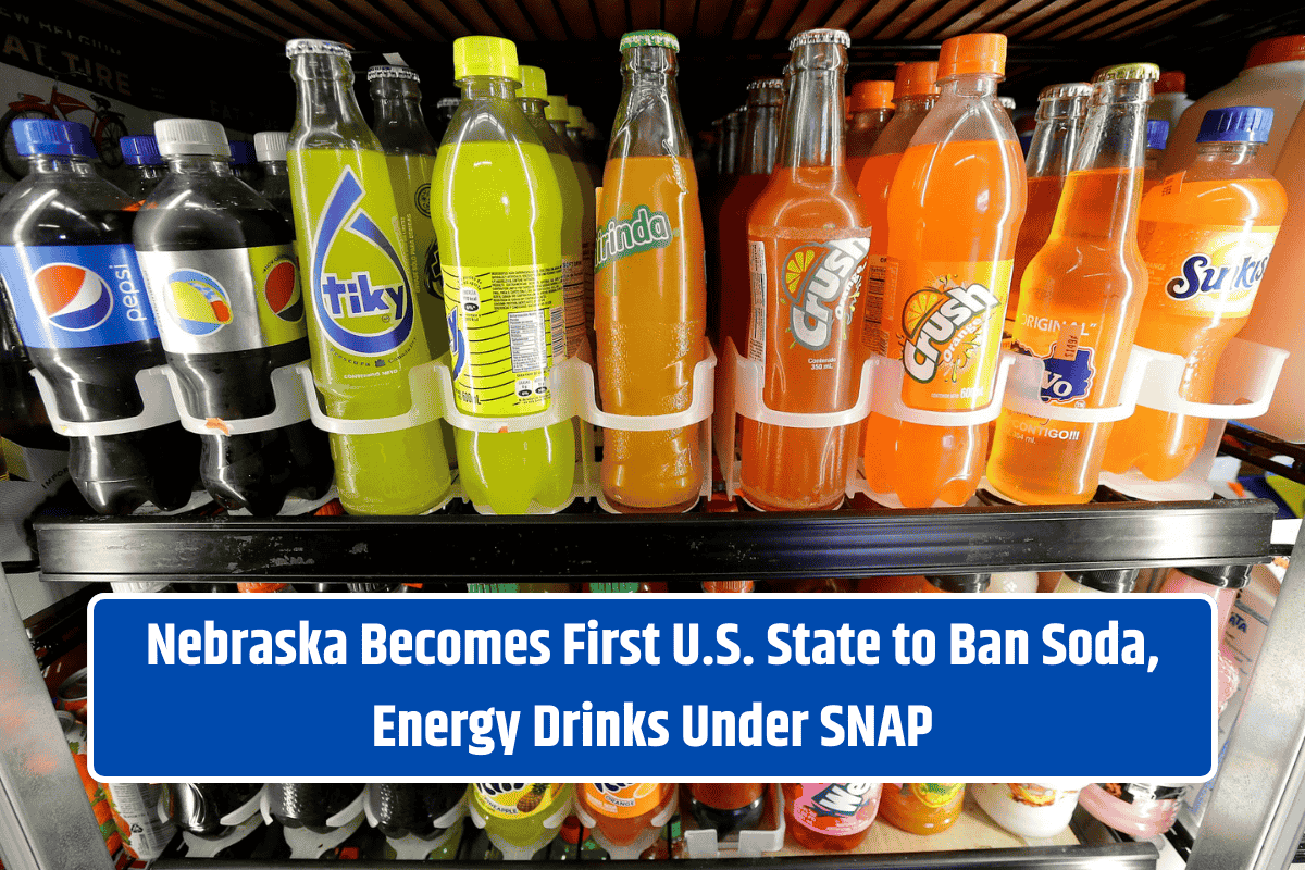 Nebraska Becomes First U.S. State to Ban Soda, Energy Drinks Under SNAP