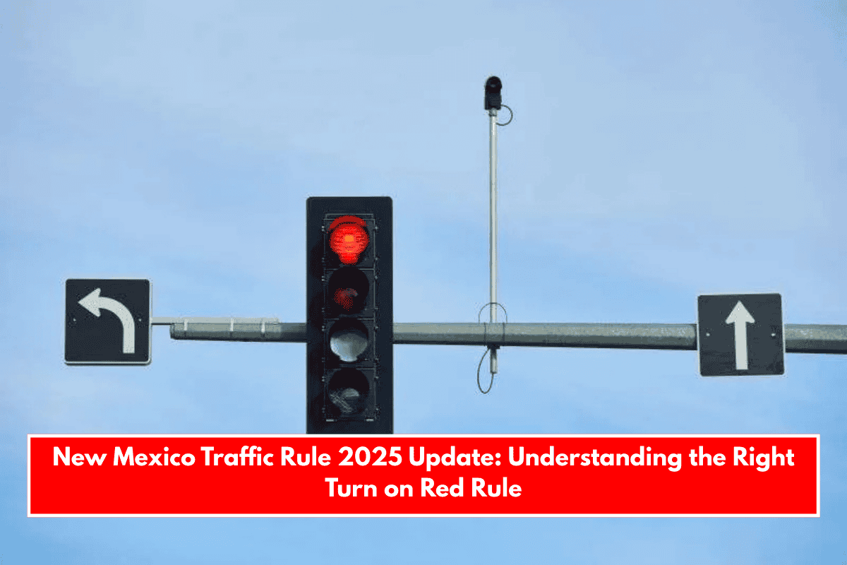 New Mexico Traffic Rule 2025 Update: Understanding the Right Turn on Red Rule