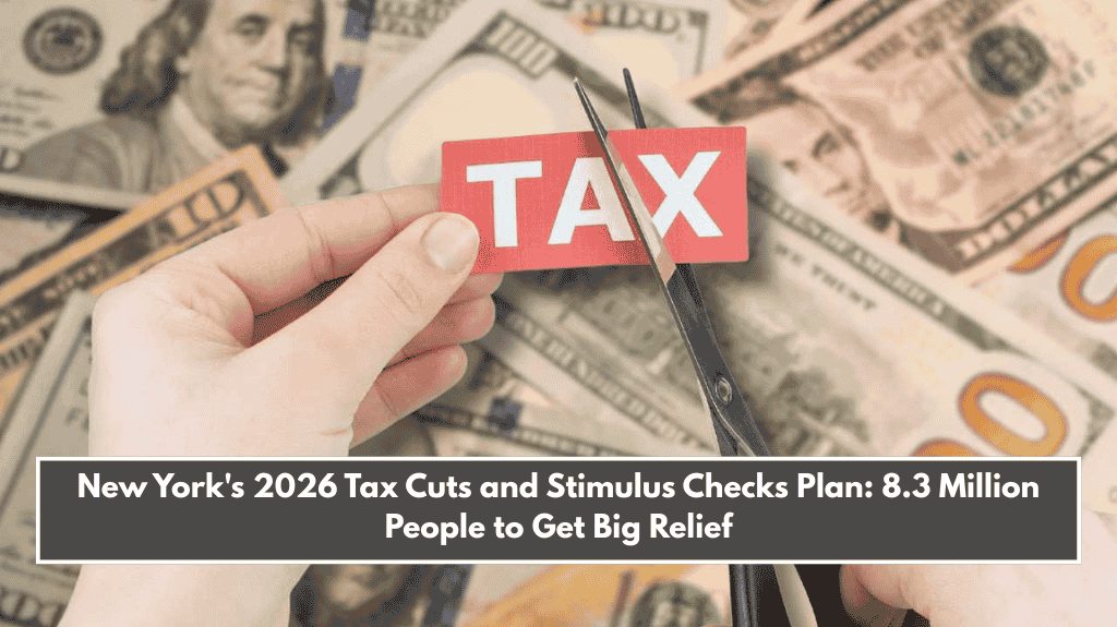 New York's 2026 Tax Cuts and Stimulus Checks Plan: 8.3 Million People to Get Big Relief