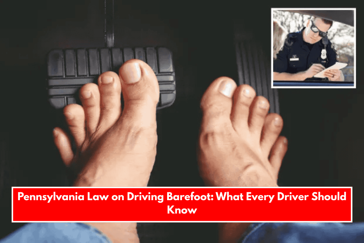 Pennsylvania Law on Driving Barefoot: What Every Driver Should Know