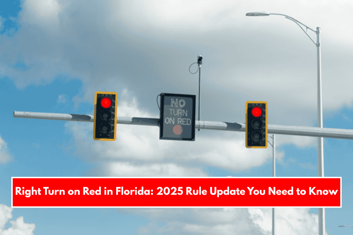 Right Turn on Red in Florida: 2025 Rule Update You Need to Know