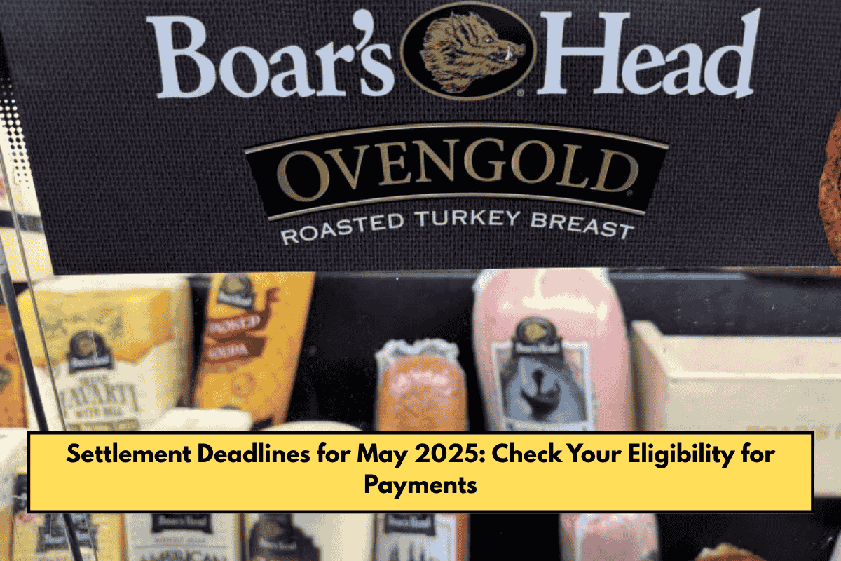 Settlement Deadlines for May 2025: Check Your Eligibility for Payments