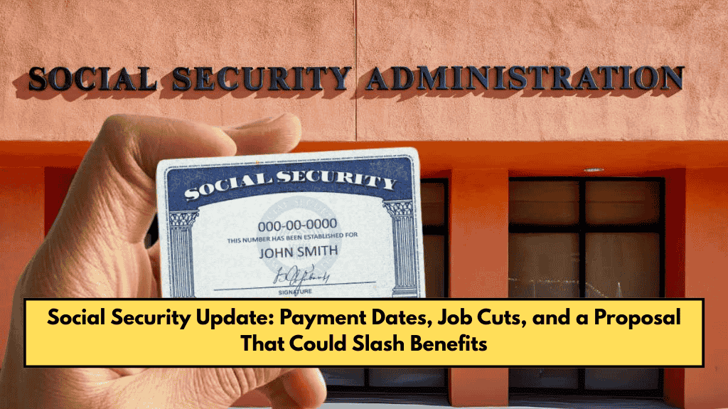 Social Security Update: Payment Dates, Job Cuts, and a Proposal That Could Slash Benefits