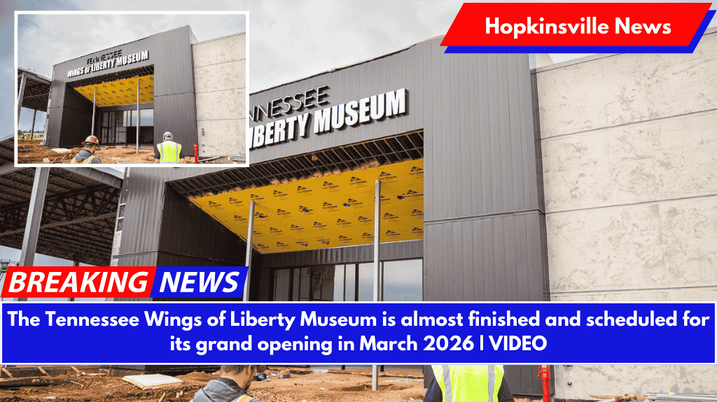 The Tennessee Wings of Liberty Museum is almost finished and scheduled for its grand opening in March 2026 | VIDEO