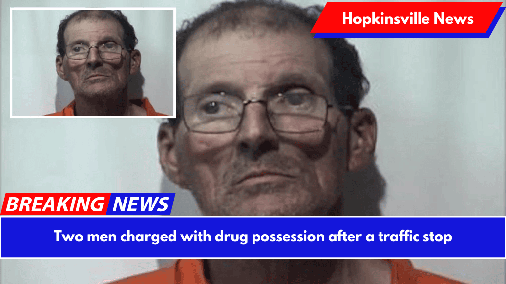 Two men charged with drug possession after a traffic stop