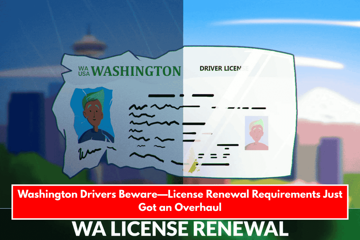 Washington Drivers Beware—License Renewal Requirements Just Got an Overhaul