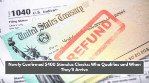 Newly Confirmed $400 Stimulus Checks: Who Qualifies and When They’ll Arrive